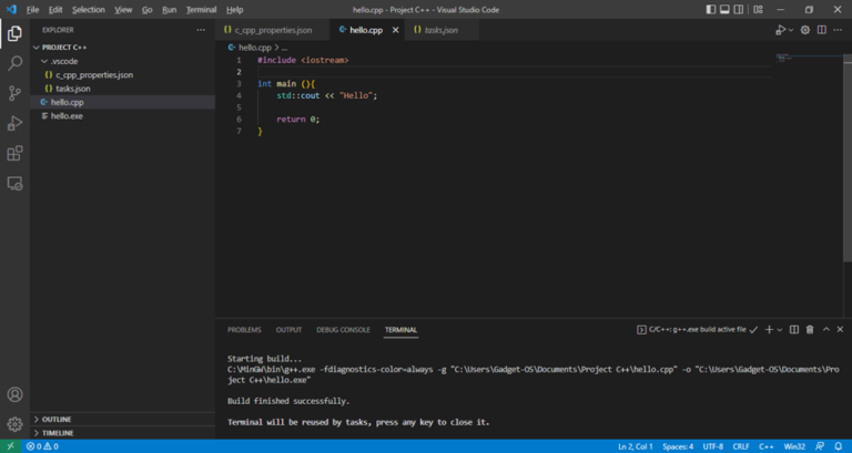 C++ #1 : Mengatur Visual Studio Code Agar Bisa Compile C++ - Blog Rumah ...