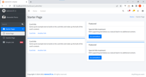 Menerapkan Dashboard AdminLTE 3 Pada PHP part 2 - Blog Rumah Coding